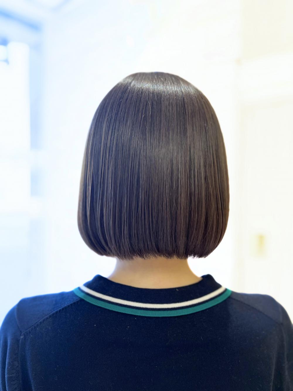 内巻きボブ/グレージュ｜サブ写真②