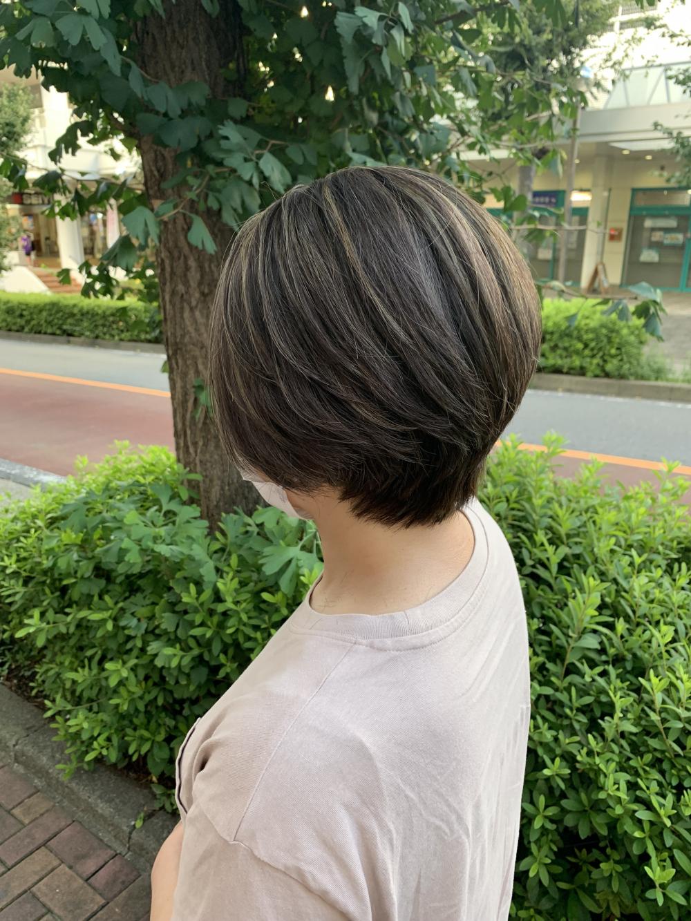 コントラストハイライト×ハンサムショート｜サブ写真②