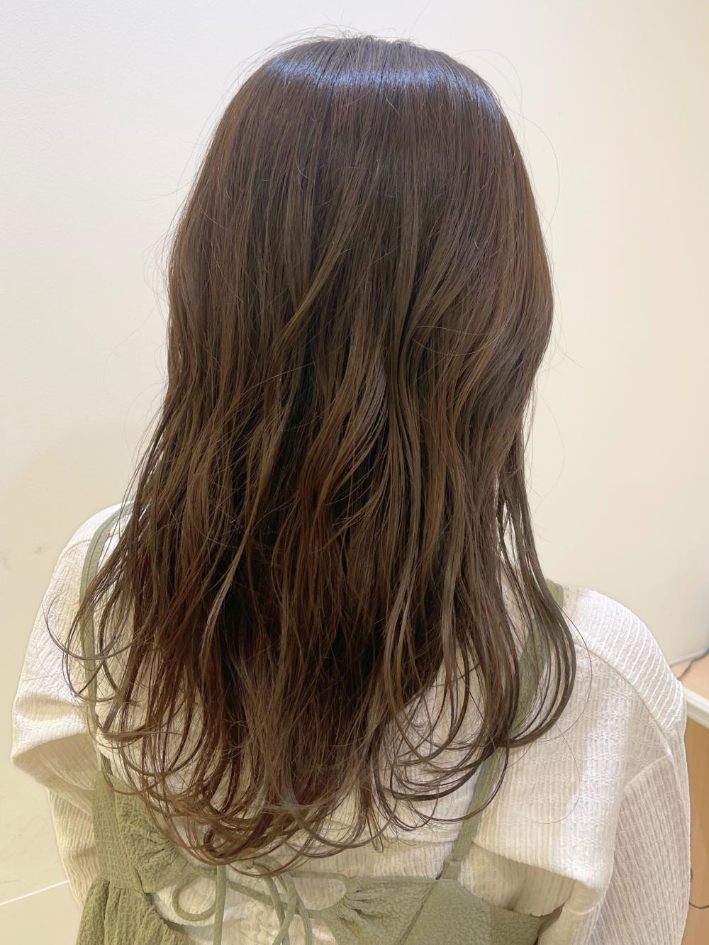 ブリーチ無し⭐︎オリーブグレージュ