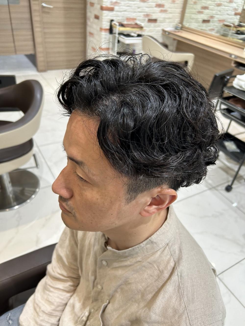 大人パーマ
