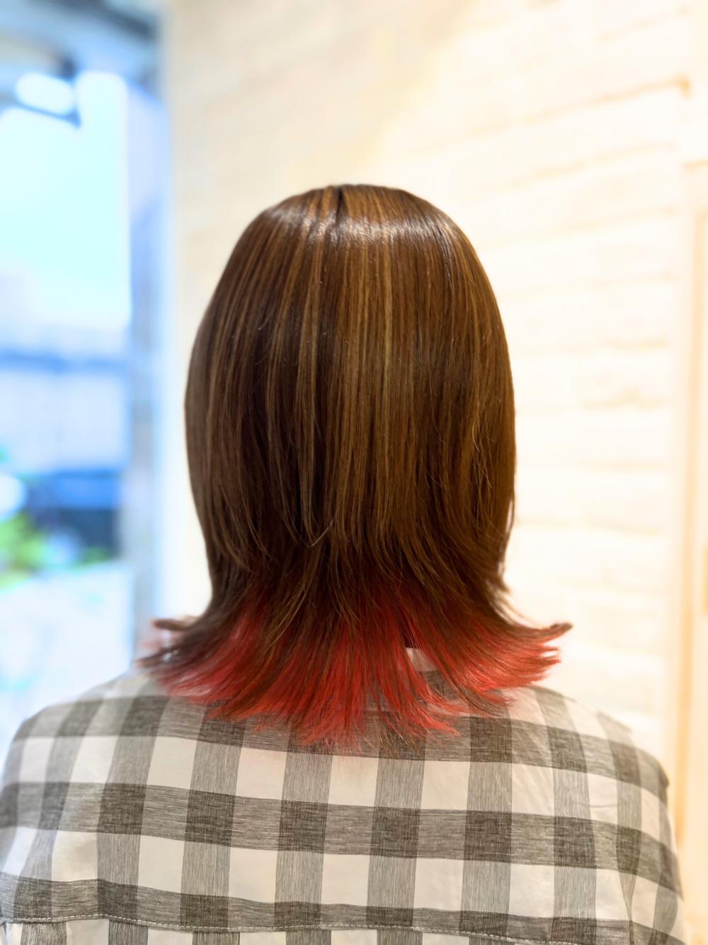 レイヤーカット/インナーカラー/表面メッシュ｜サブ写真②