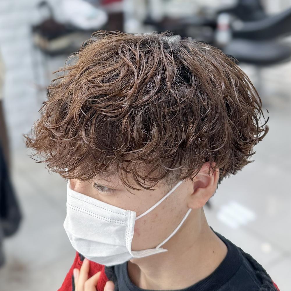波巻きスパイラルパーママッシュツイストスパイラルパーマ