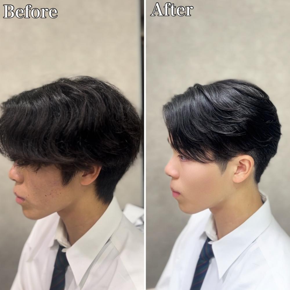 横浜”毛流れニュアンスセンターパート｜サブ写真②