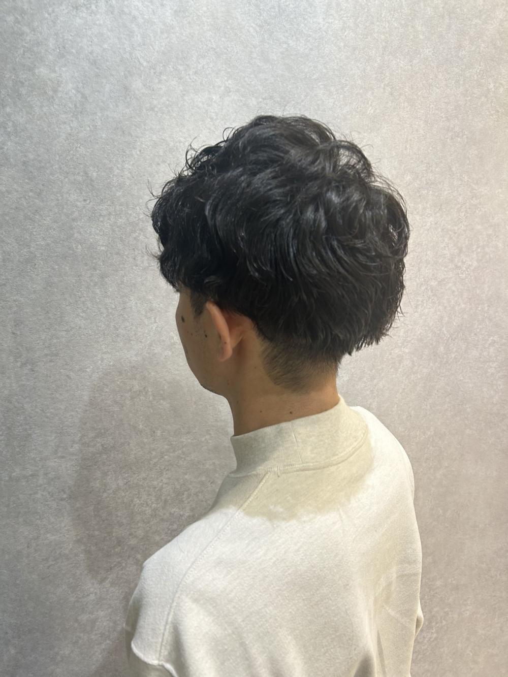 無造作パーマ