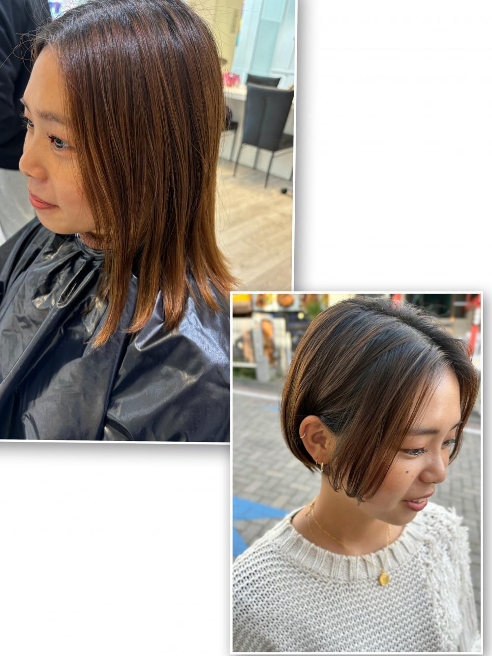 前髪無し丸みショートボブ｜サブ写真④
