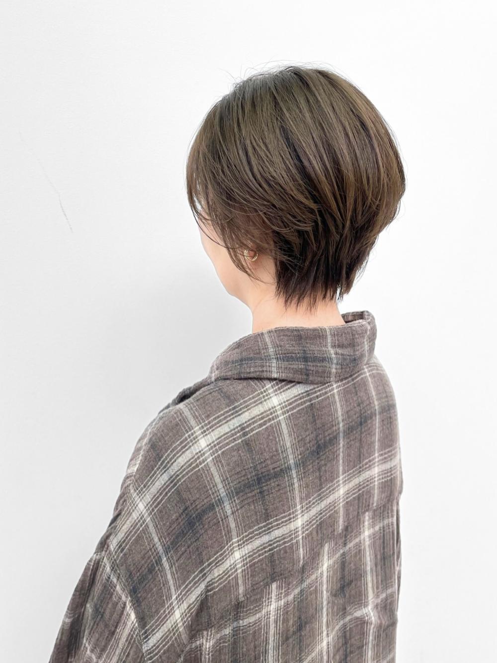 ブリーチあり　脱白髪染め｜サブ写真②