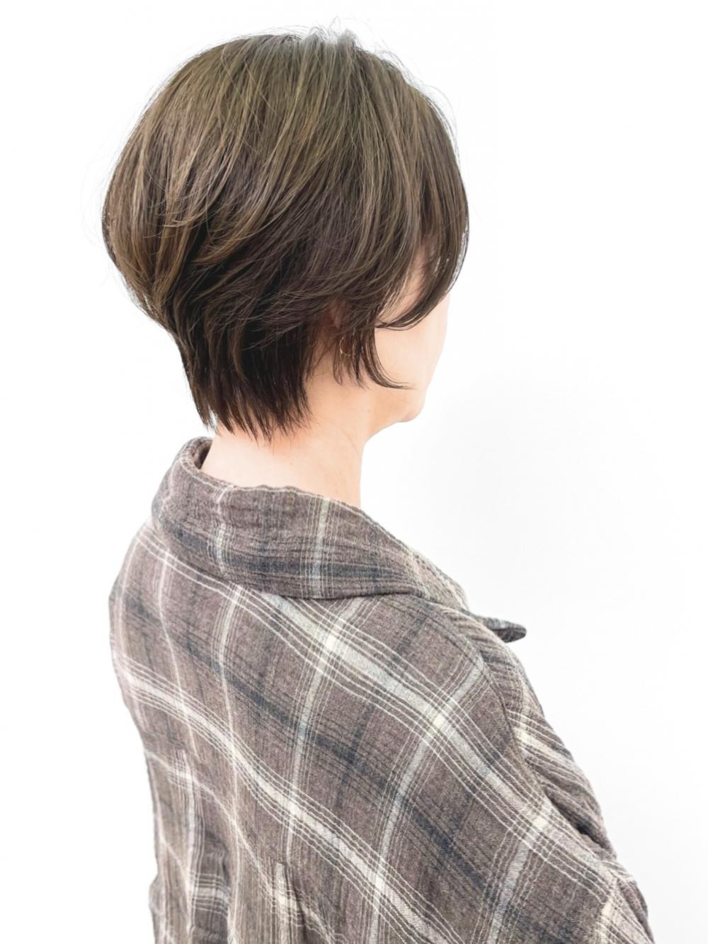 ブリーチあり　脱白髪染め｜サブ写真③