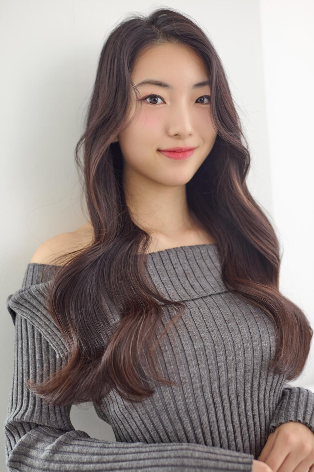 韓国ヘアカールスタイル