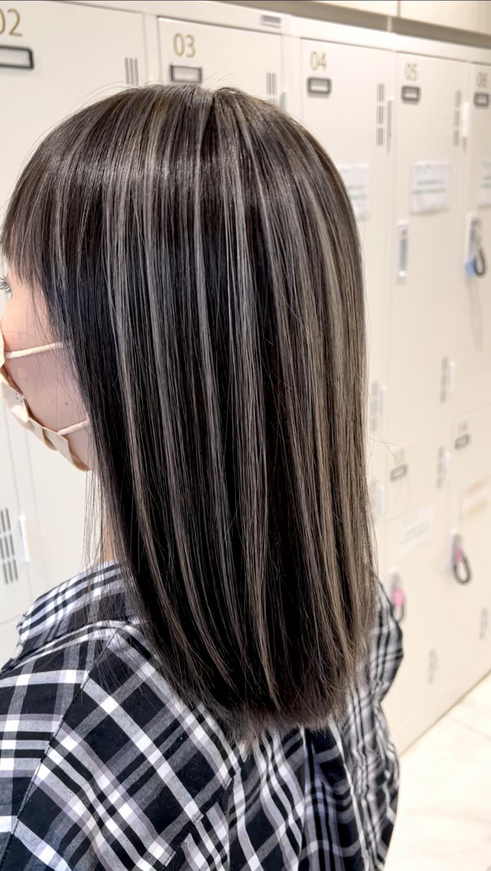 コントラストハイライトでオシャレhair♪｜サブ写真②