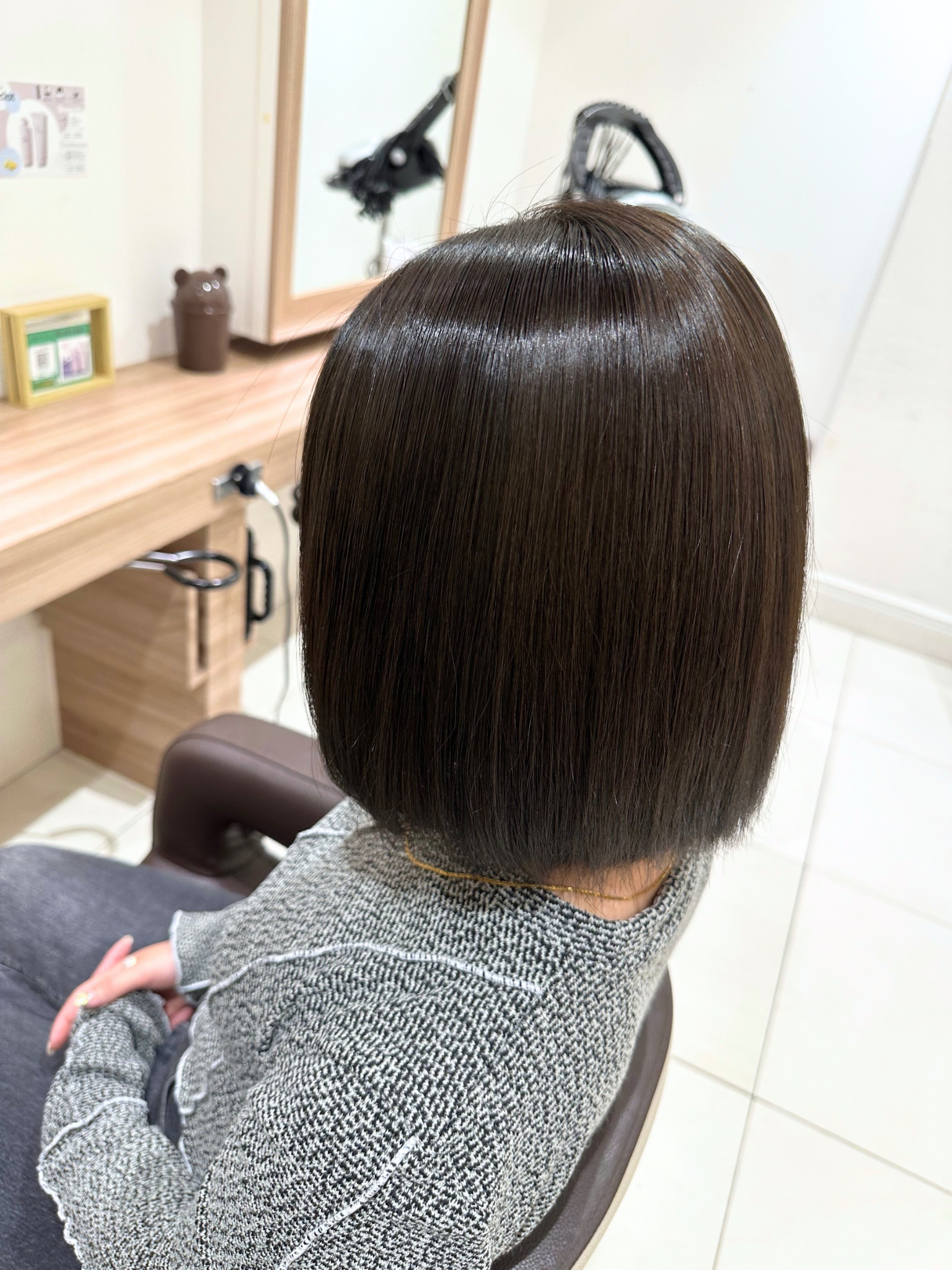 髪質改善ストレート