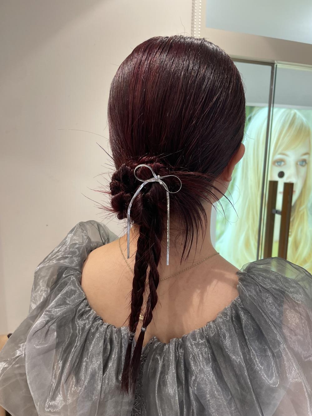 カチモリヘアアレンジ‎｜サブ写真②