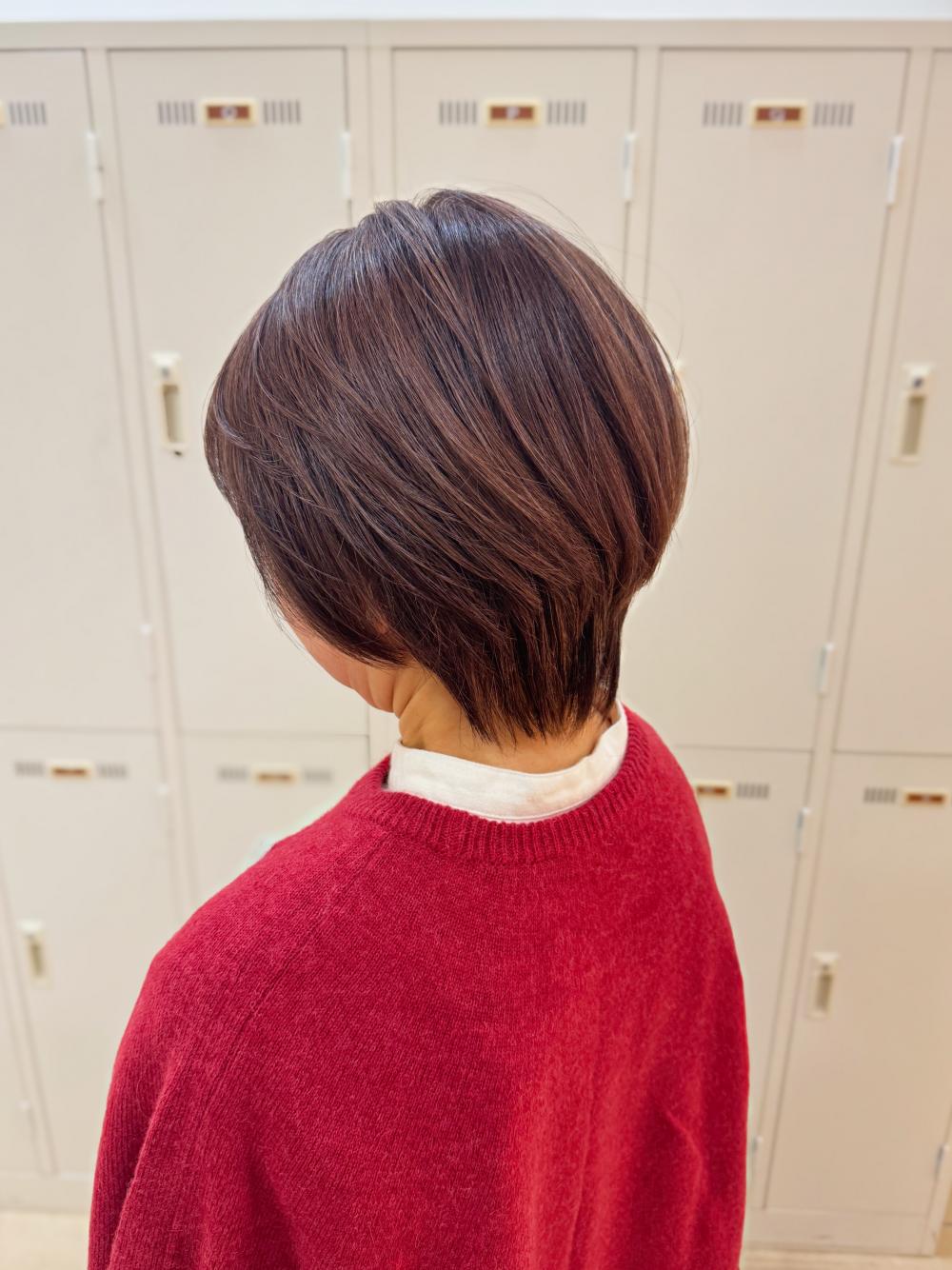 白髪ぼかしハイライト
