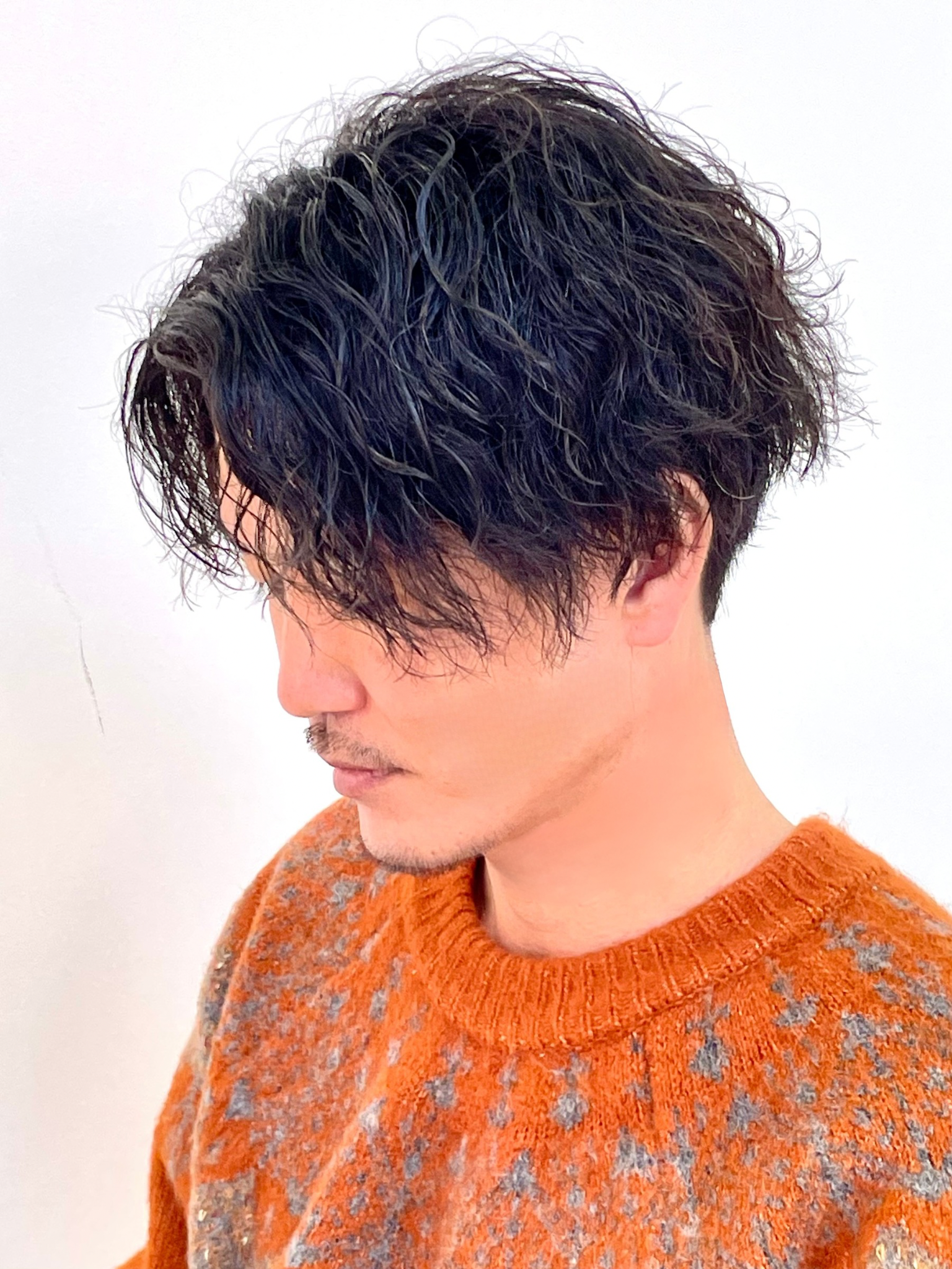 波巻きスパイラルパーマ