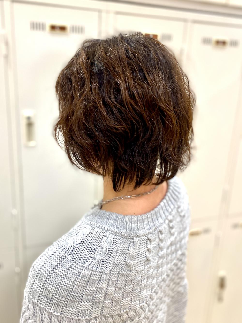 無造作ショート