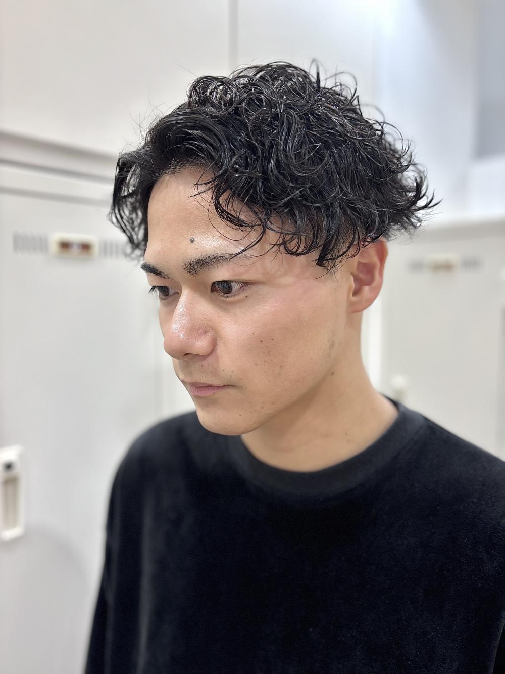 波巻きスパイラルパーマ
