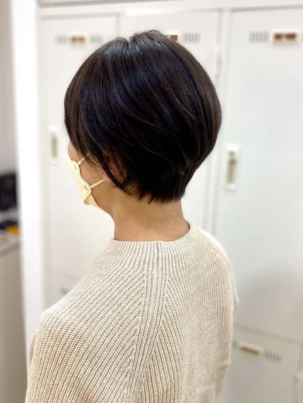 大人ショートボブ
