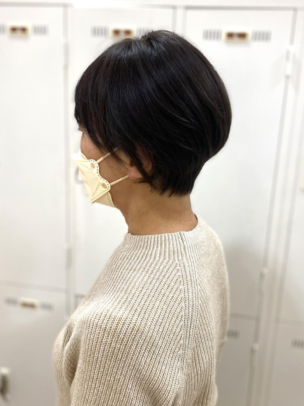 大人ショートボブ｜サブ写真②