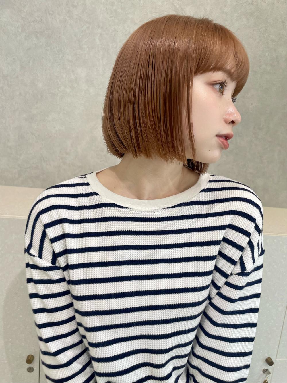 ボブ　髪質改善　ストレート　艶髪｜サブ写真②