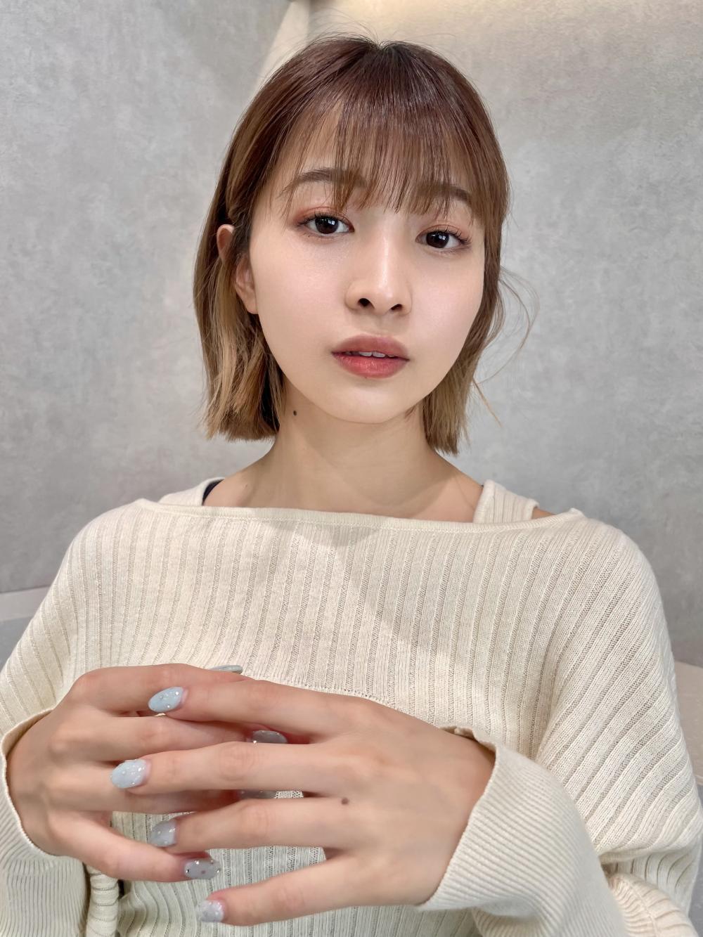 ボブ/韓国ヘア/インナーカラー/イヤリングカラー　髪質改善｜サブ写真③