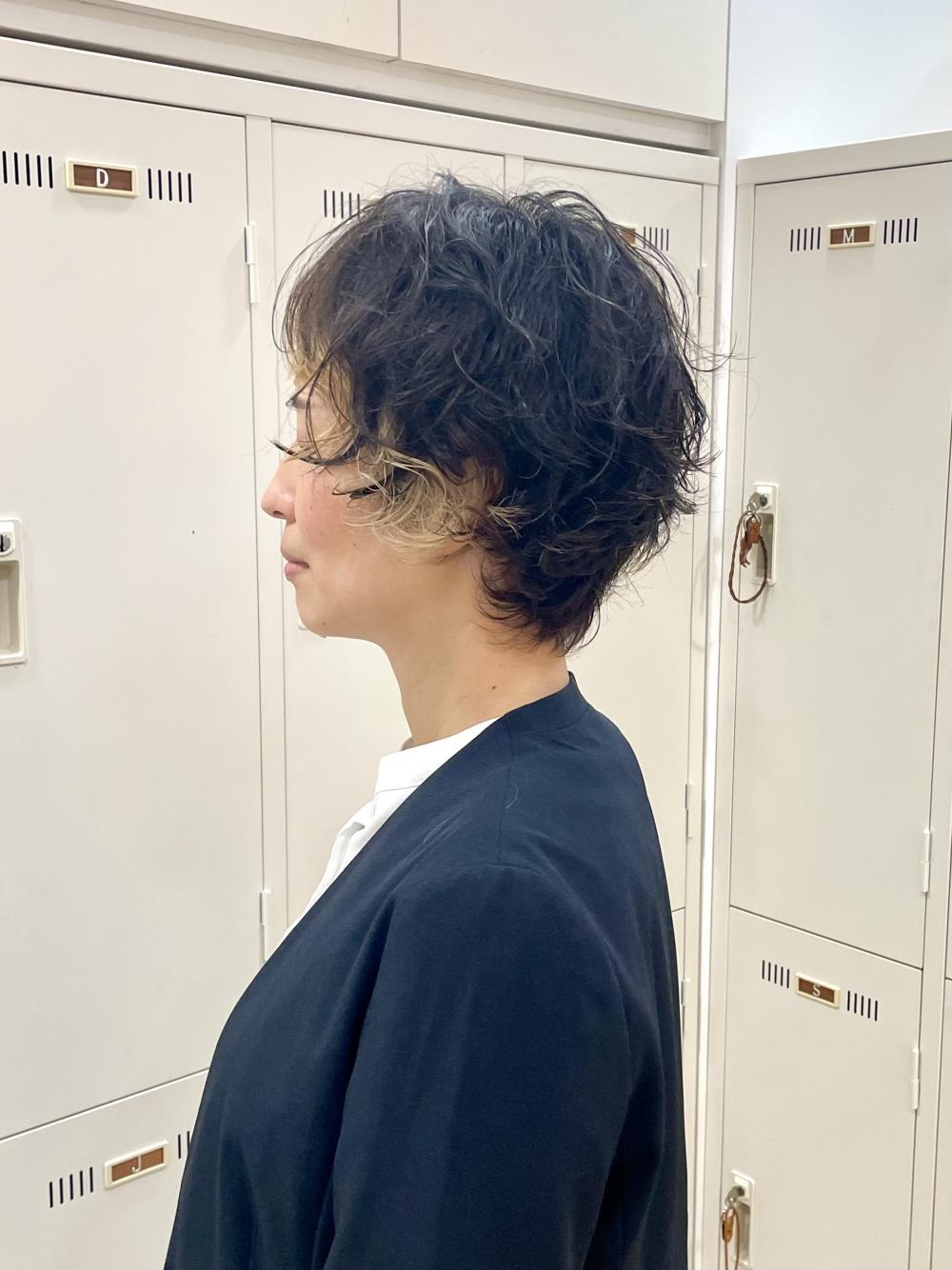 大人パーマ