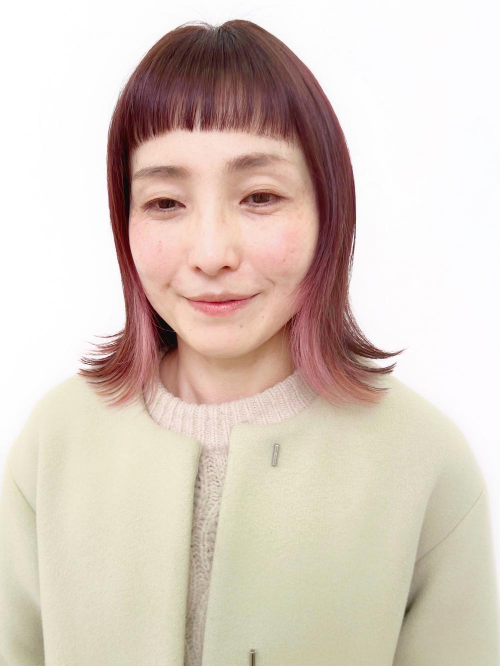 ピンクバレイヤージュ｜サブ写真②