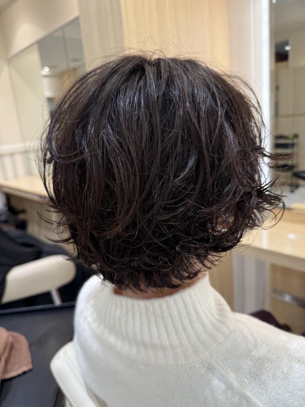 ショートニュアンスパーマスタイル｜サブ写真③
