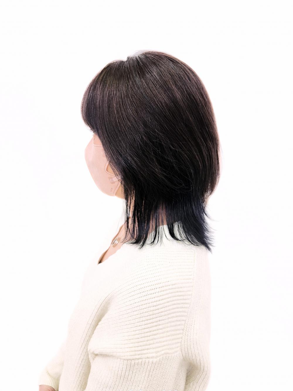 春カラー/ラベンダーグレージュ&インナーカラーブルーブラック｜サブ写真③