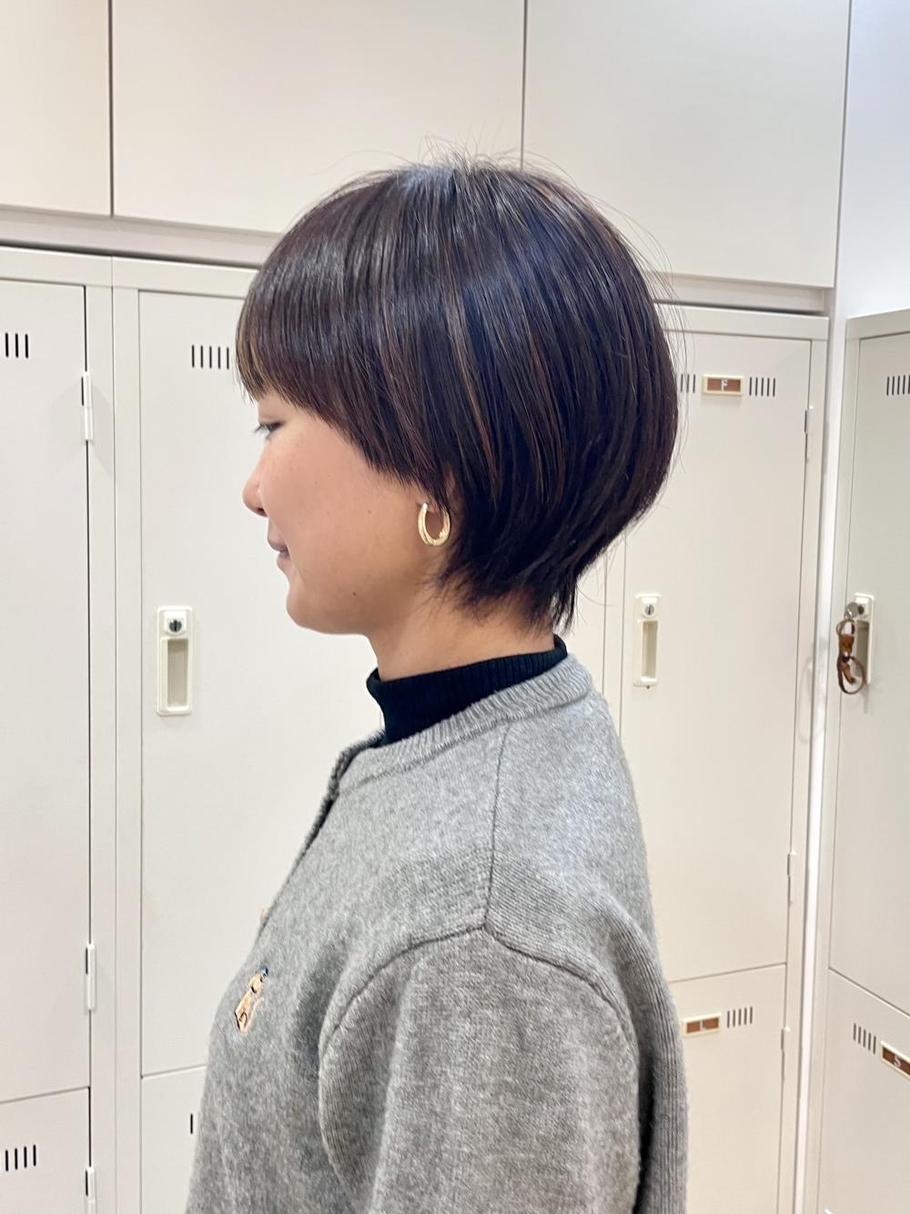 大人マッシュショート