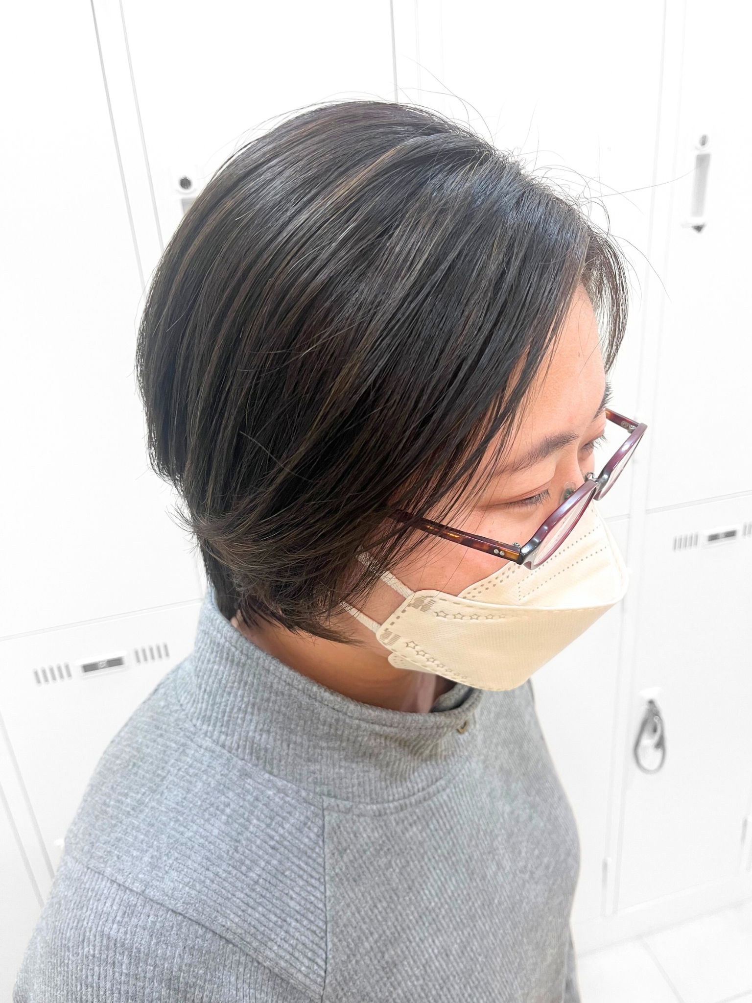 白髪ぼかしハイライト　イルミナマリーン｜サブ写真③