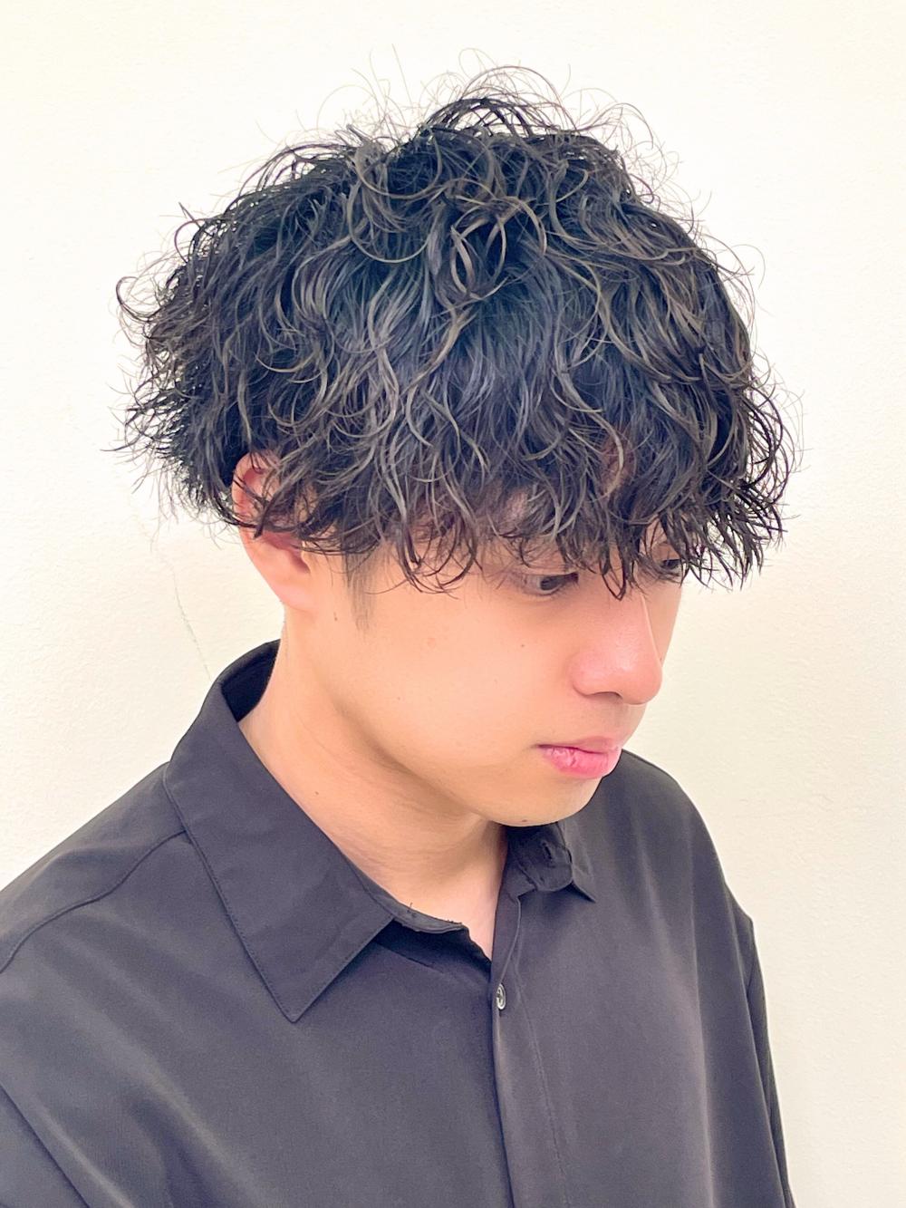 圧倒的波巻きパーマ