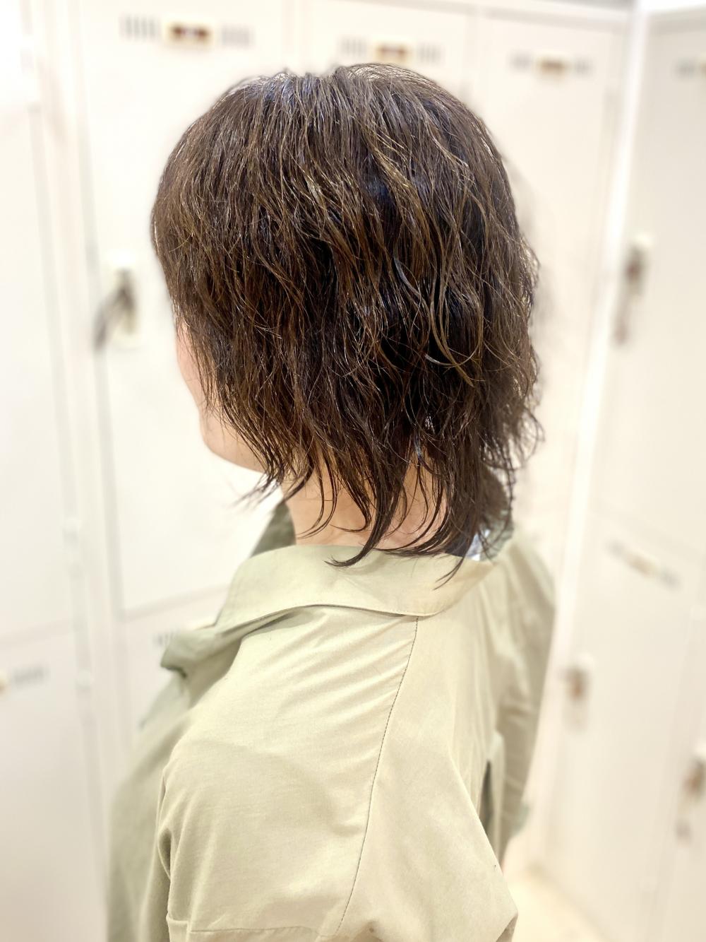 無造作パーマ