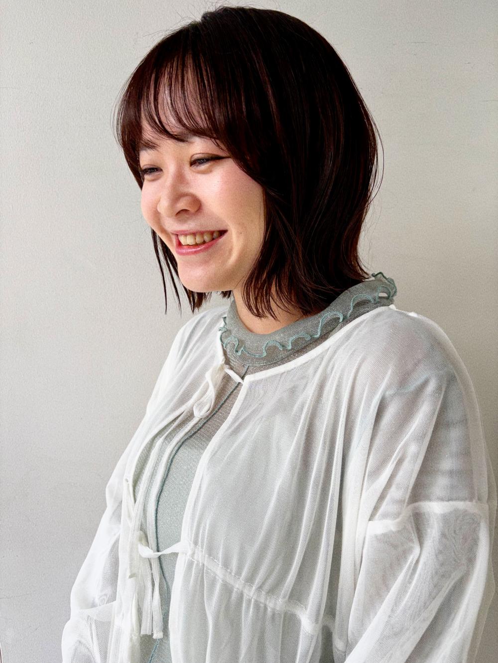 透け感レイヤーボブ｜サブ写真③