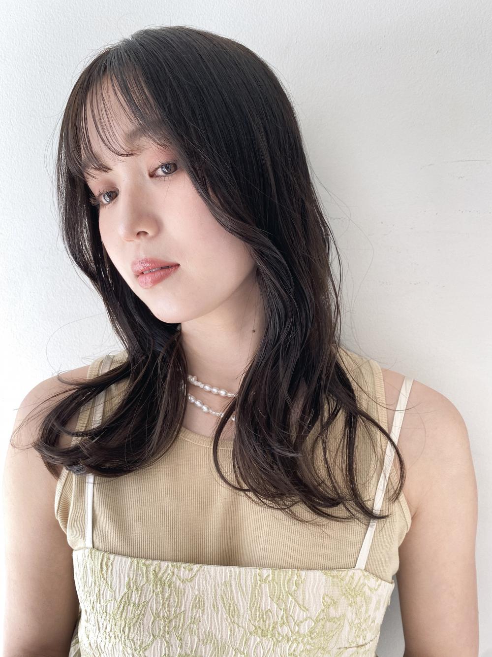 ゆる巻きのロングレイヤー｜サブ写真②