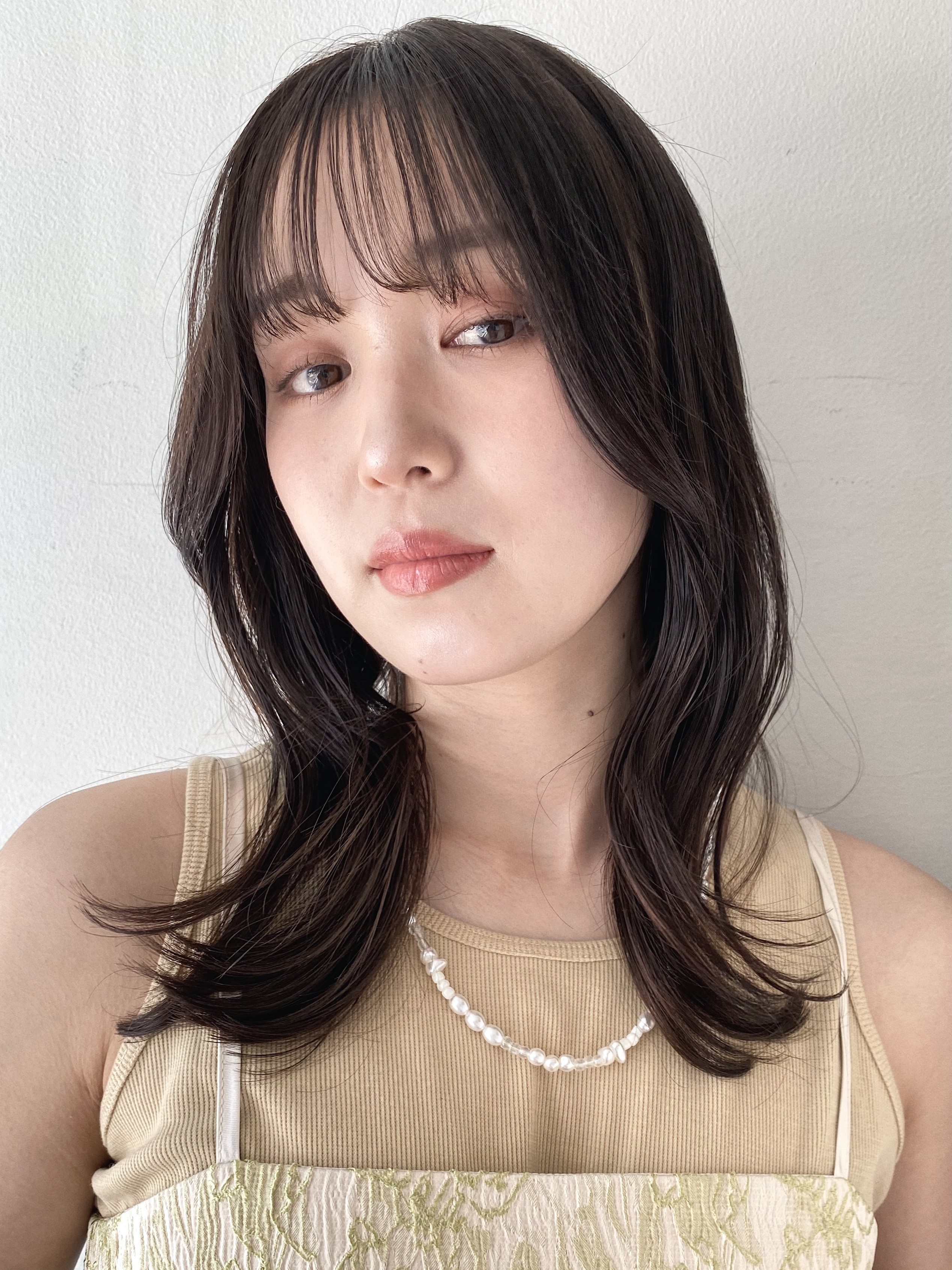 ゆる巻きのロングレイヤー
