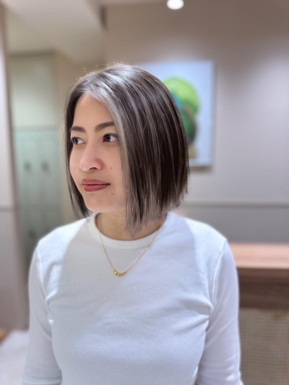 “やりすぎない”がちょうどいい＊上品バレイヤージュハイライト｜サブ写真③