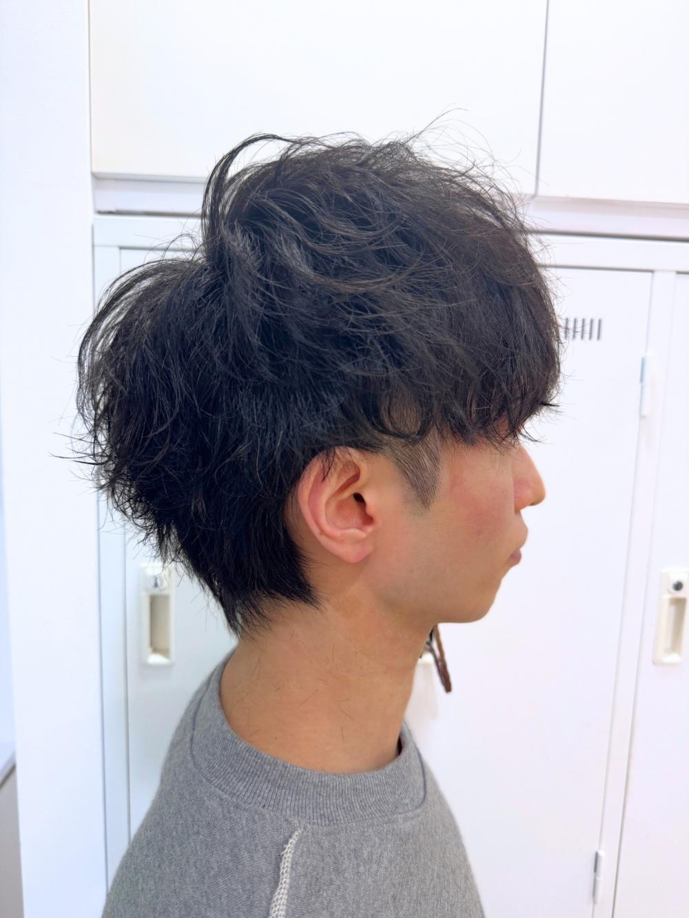 スパイラルパーマ