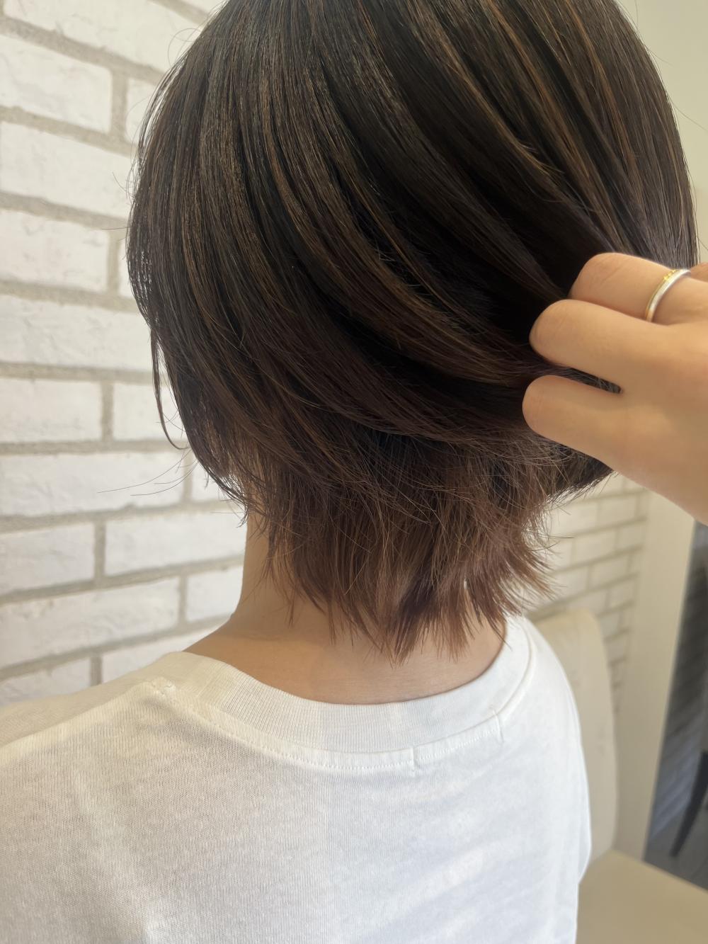 ブリーチなしのハイライト×グラデーション｜サブ写真②