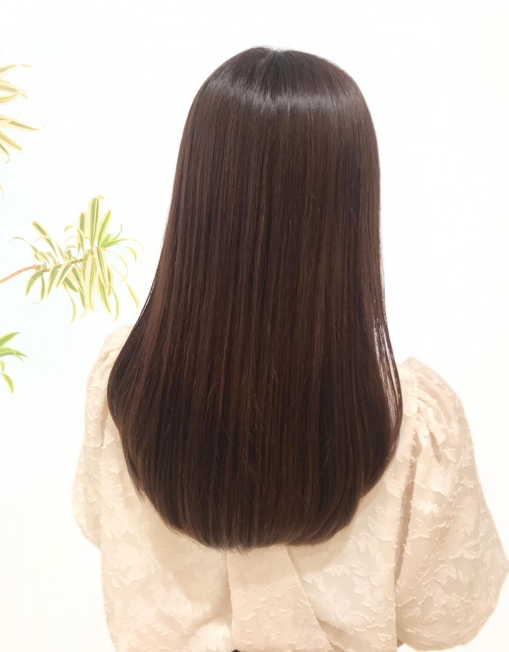 ツヤツヤストレート