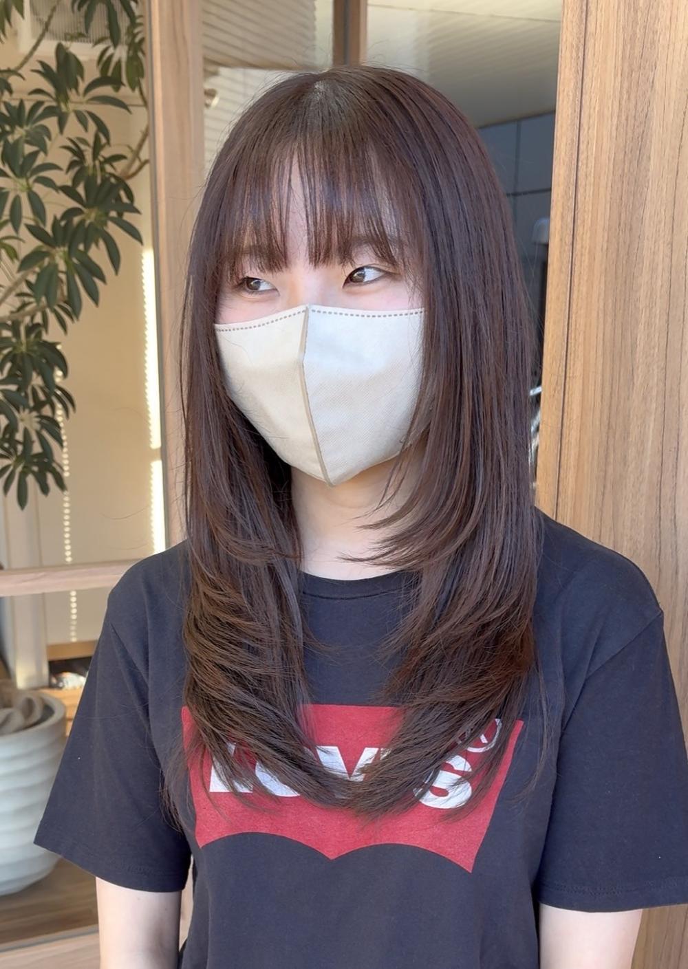 ”巻かなくても可愛いってずるい”レイヤーカット