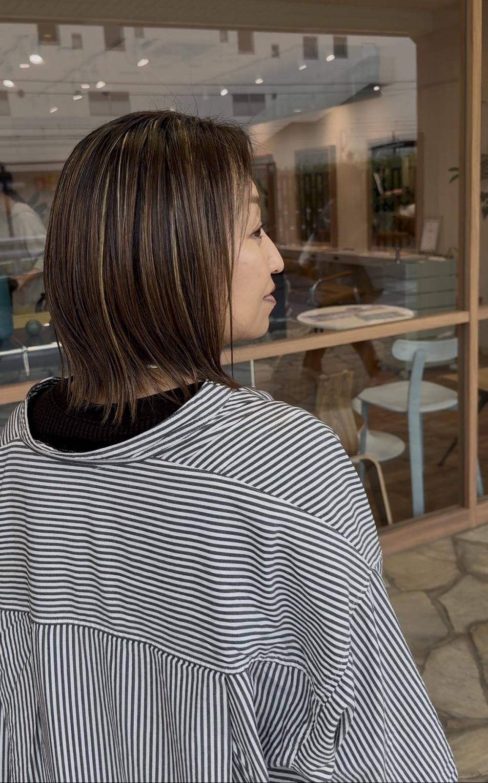 【メンテナンスで差がつく】白髪ぼかしハイライトのリタッチ術｜サブ写真②