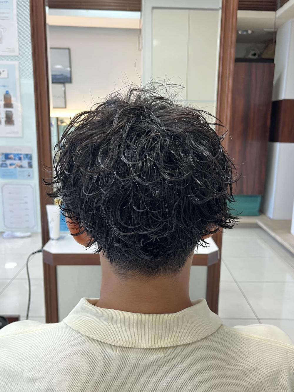 波巻きとスパイラルのMIXパーマ｜サブ写真③