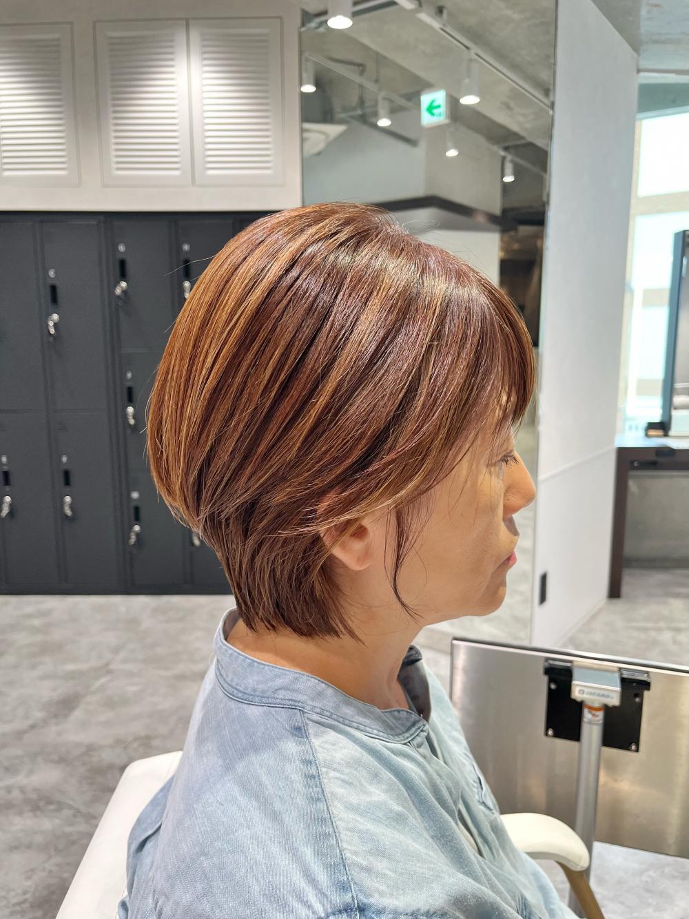 全方向美人　ショートボブ