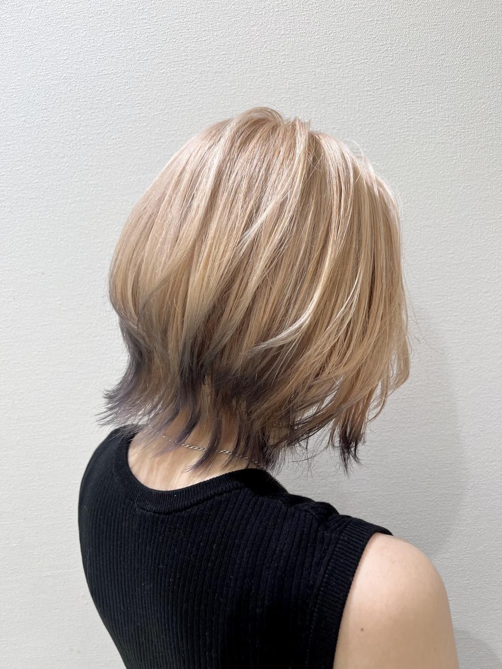 blond×black