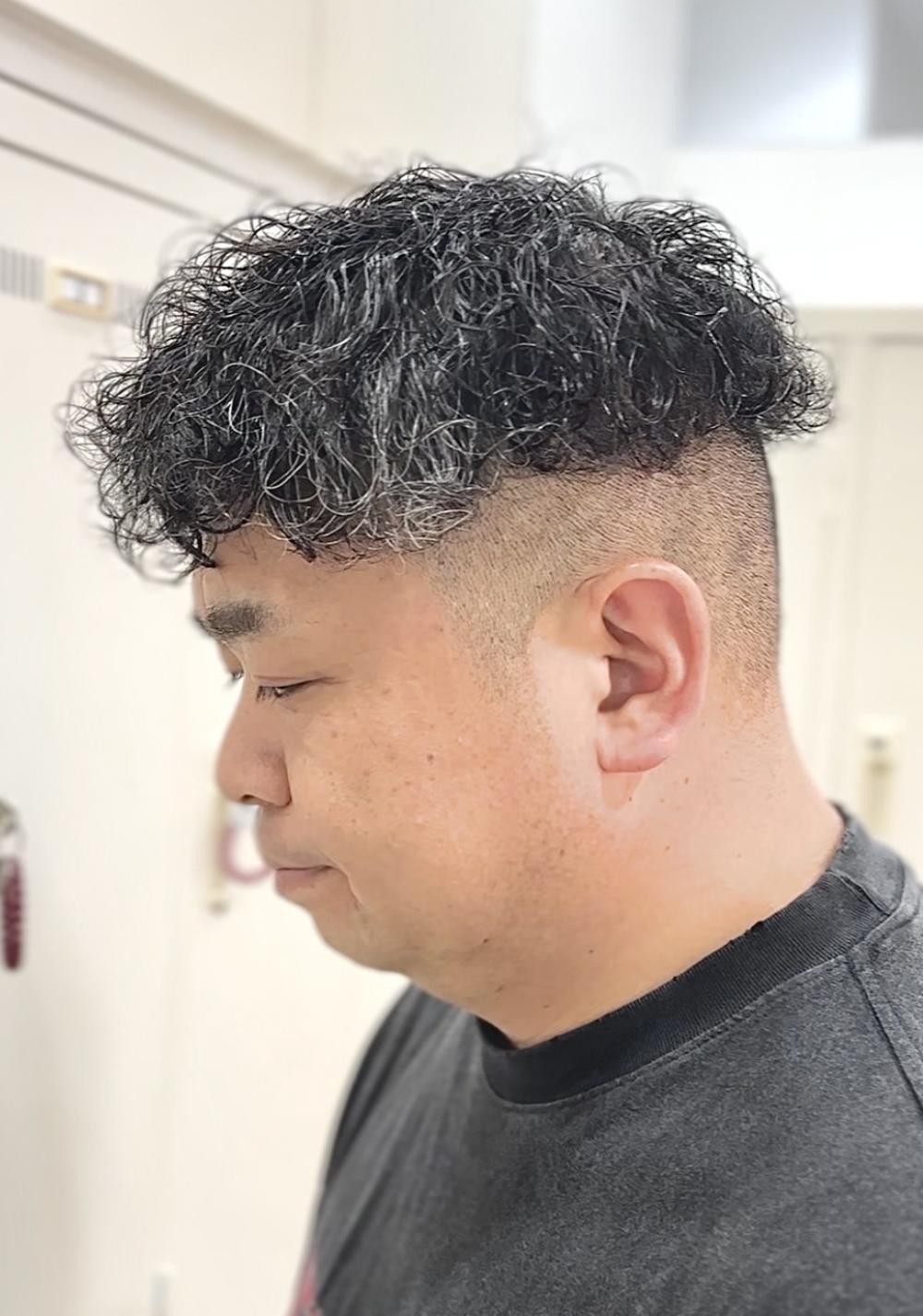波巻きスパイラルパーマ