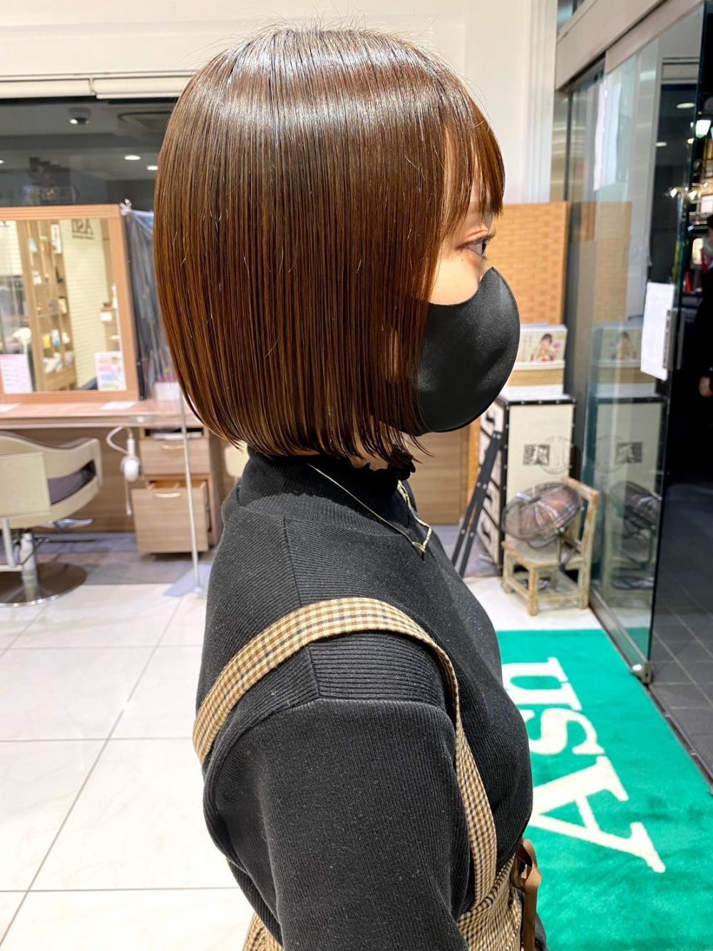 ボブ縮毛矯正