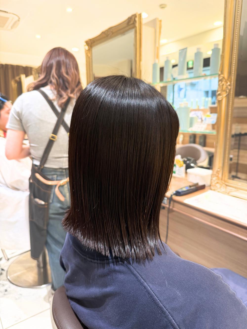 ナチュラル縮毛矯正