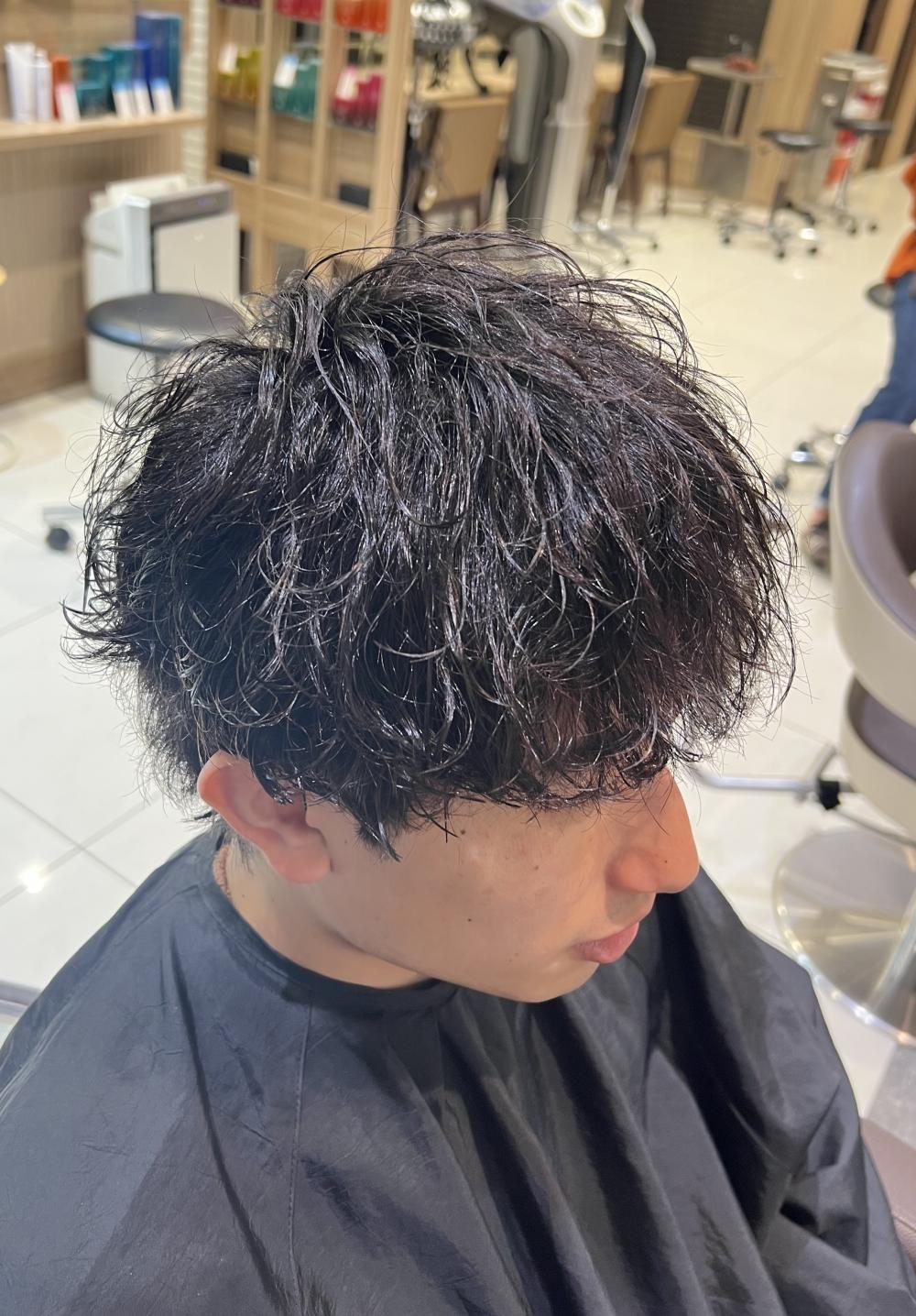 波巻きスパイラルパーマ