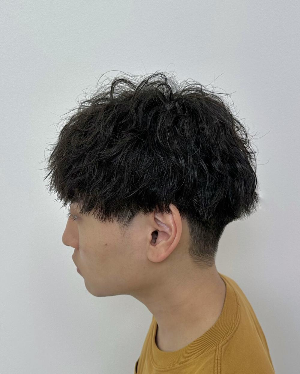 波巻きスパイラルパーマ