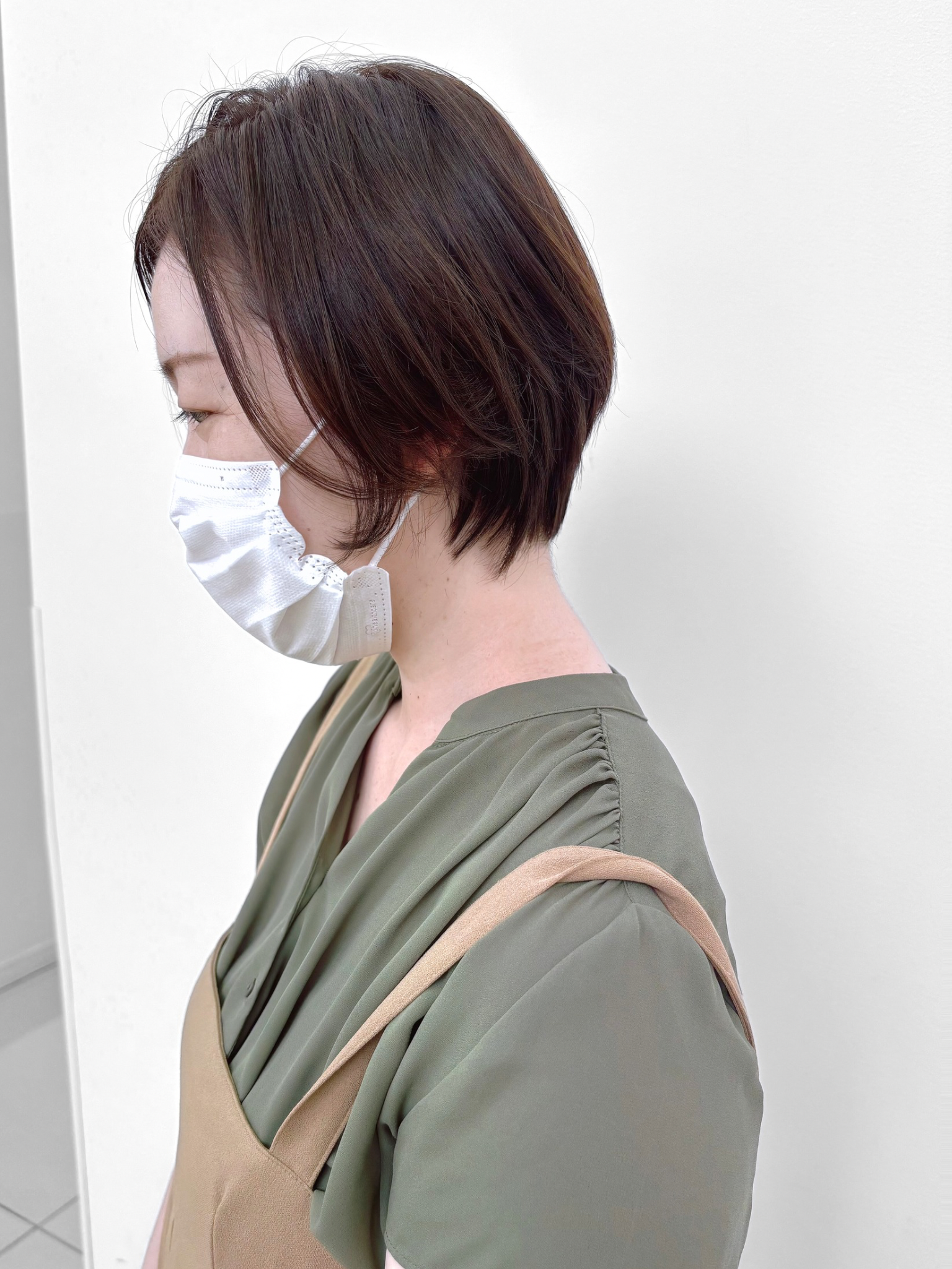前髪なしショートボブ｜サブ写真②