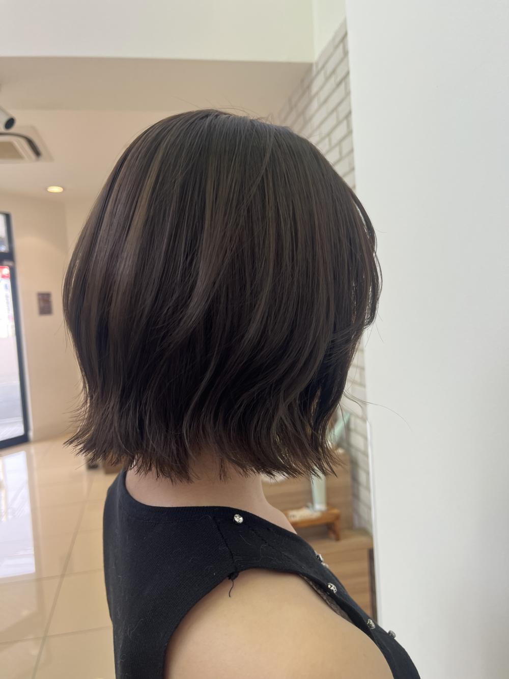 切りっぱなしボブ｜サブ写真③